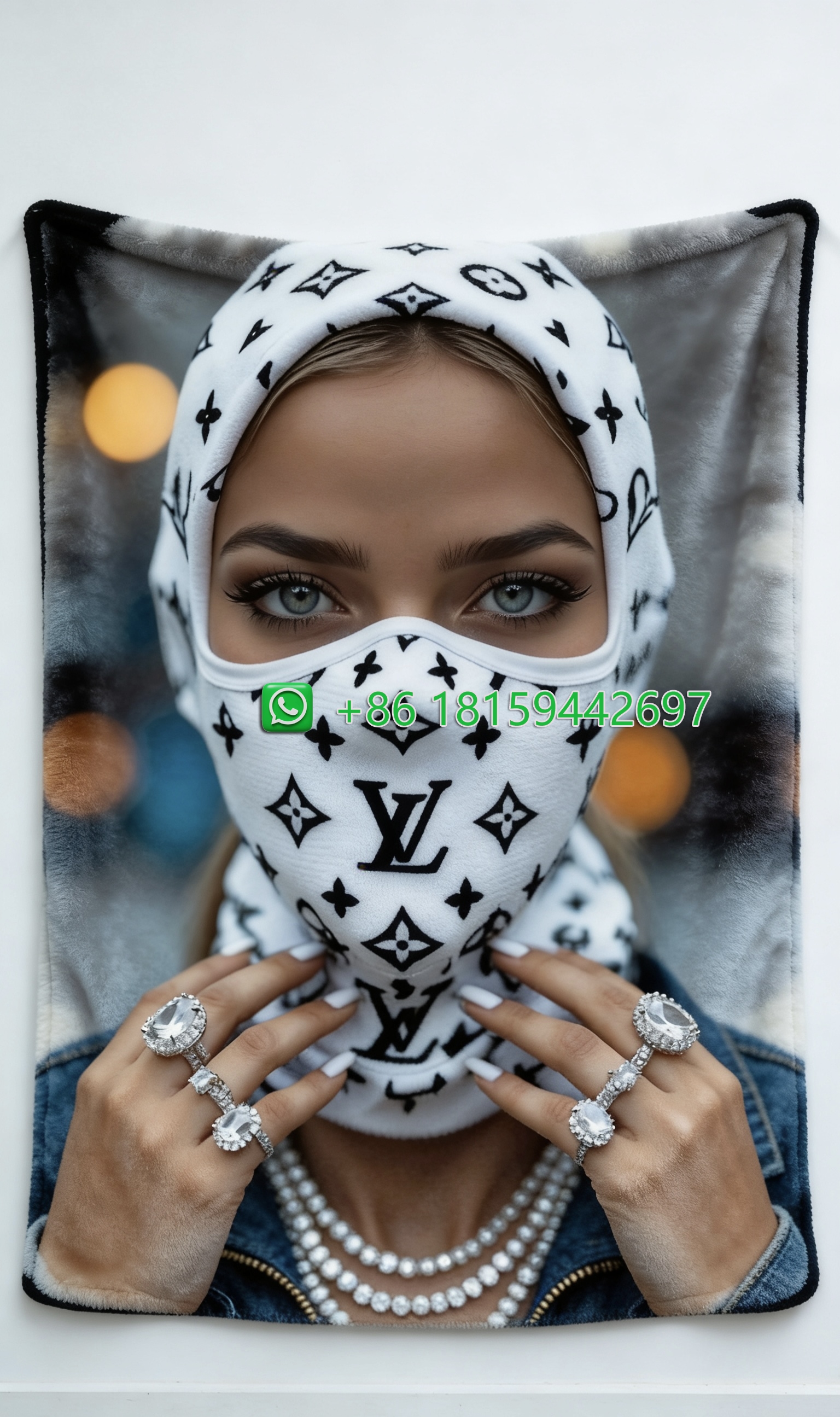 Louis Vuitton Throw Blankets